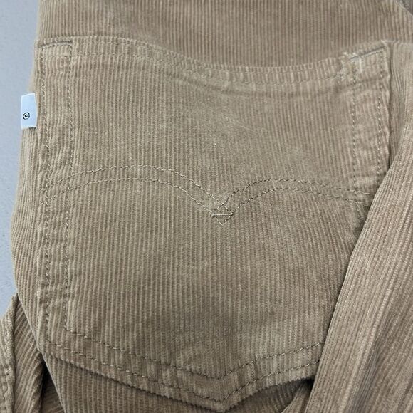 Levi's® 502™ Corduroy Brown Taper All Seasons Tech Stretch Jeans NWOT size 34/32 - Picture 5 of 9